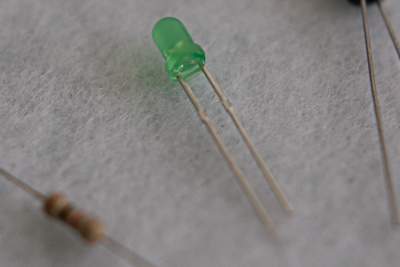 An LED